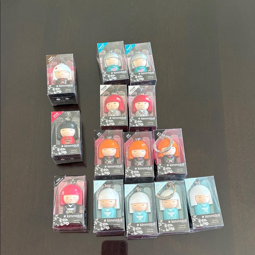 🎁KIMMIDOLL key chains collection. New in box.